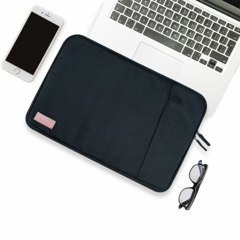 Caselix Vulcan Laptop Sleeve Black 15.6 Inch