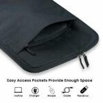 Caselix Vulcan Laptop Sleeve Black 15.6 Inch