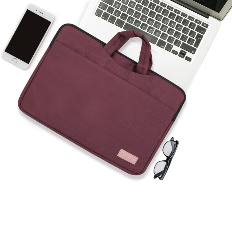 Caselix Vulture Laptop Sleeve Maroon 14 Inch